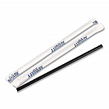 Aardvark Paper Straws, 5.75", Black, 3,200/Carton (61612099)