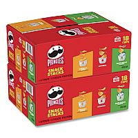Potato Chips, Assorted, 0.67 oz Tub, 18 Tubs/Box, 2 Boxes/Carton (22000407)