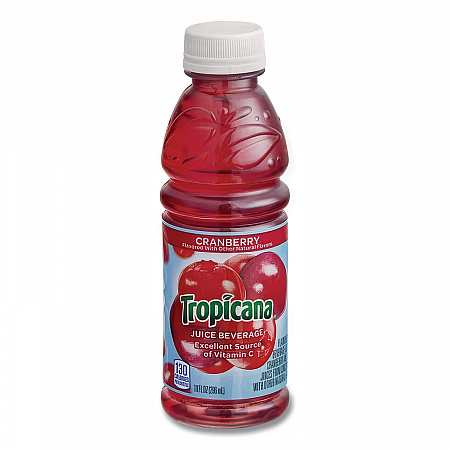Juice Beverage, Cranberry, 15.2oz Bottle, 12/Carton (00864)