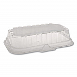 OPS Dome-Style Lid, 17S Shallow Dome, 8.3 x 4.8 x 1.5, Clear, Plastic, 252/Carton (0CI8S17S0000)