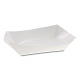 Paperboard Food Tray, #12 Beers Tray, 6 x 4 x 1.5, White, Paper, 300/Carton (23863)
