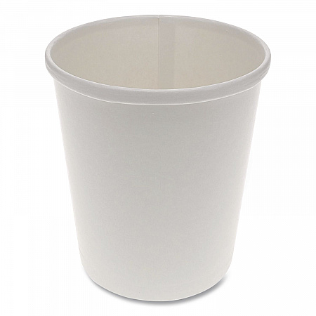 Paper Round Food Container, 32 oz, 4.5