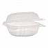SENSATION SmartLock Hinged Lid Container, 5.2 x 5.3 x 2.56, Clear, Plastic, 375/Carton (YCI820500000)