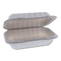 EarthChoice SmartLock Microwavable MFPP Hinged Lid Container, 9 x 6 x 3, White, Plastic, 270/Carton (YCN80961)