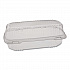 ClearView SmartLock Hinged Lid Container, 23 oz, 8.5 x 4 x 2.5, Clear, Plastic, 250/Carton (YCI81048)