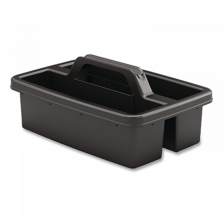 Housekeeping Cart Carry Caddy Accessory, Polypropylene, Black (HKCCADDYD)
