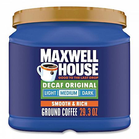 Coffee, Decaffeinated Ground Coffee, 29.3 oz Can (04658)