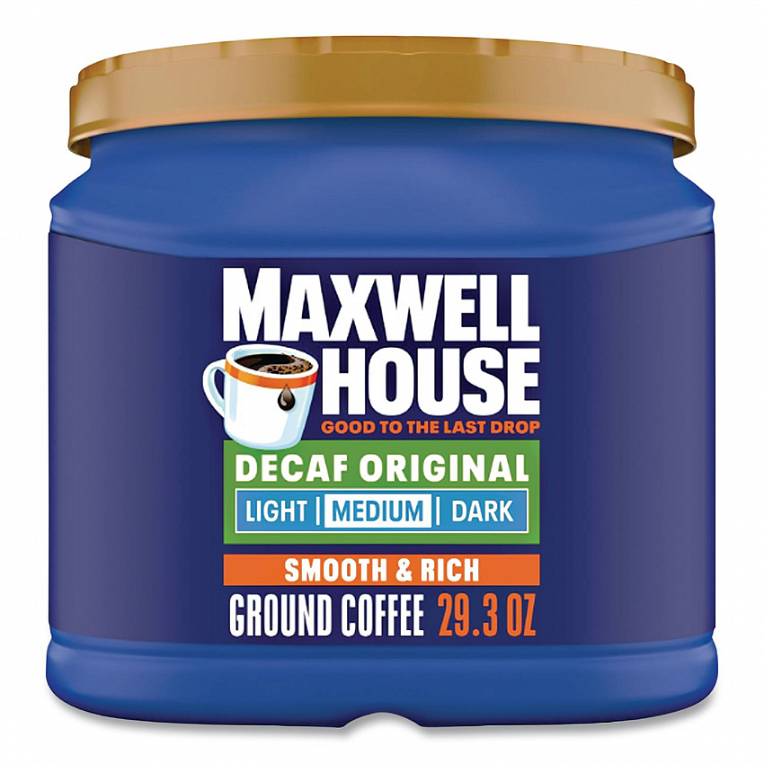 Coffee, Decaffeinated Ground Coffee, 29.3 oz Can (04658)