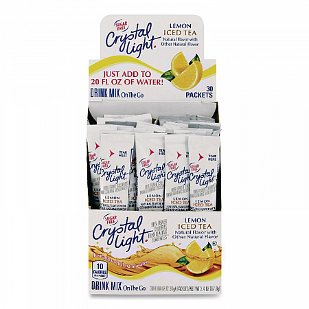 On the Go, Iced Tea, 0.16 oz Packets, 30/Box (00757)