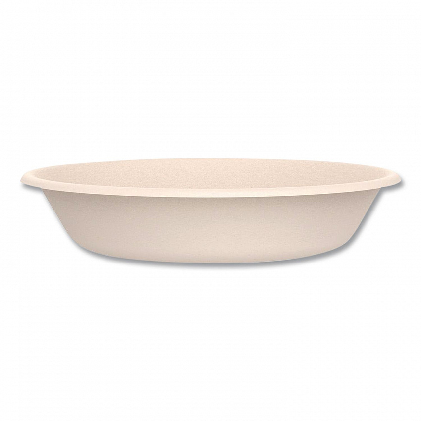 Compostable Fiber Containers, ProPlanet Seal, Bowl, 24 oz, Natural, 300/Carton (24FBRB)