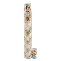 PerfecTouch Paper Hot Cups, 8 oz, Coffee Haze Design, 50/Pack (5338CDPK)
