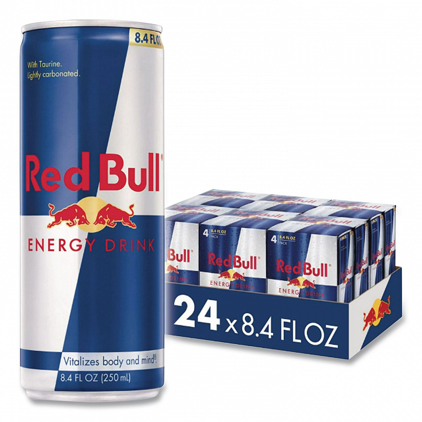 Energy Drink, Original Flavor, 8.4 oz Can, 24/Carton (99124)