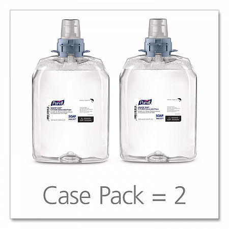 HEALTHY SOAP 0.5% BAK Antimicrobial Foam Refill, For FMX-20 Dispenser, Light Fresh Scent, 2,000 mL, 2/Carton (527902)