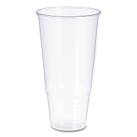 Conex ClearPro Plastic Cold Cups, ProPlanet Seal, 44 oz, Clear, 400/carton (44P)