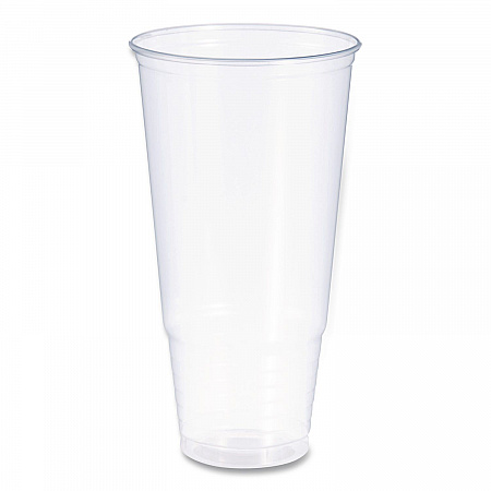 Conex ClearPro Plastic Cold Cups, ProPlanet Seal, 44 oz, Clear, 400/carton (44P)