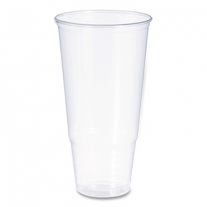 Conex ClearPro Plastic Cold Cups, ProPlanet Seal, 44 oz, Clear, 400/carton (44P)