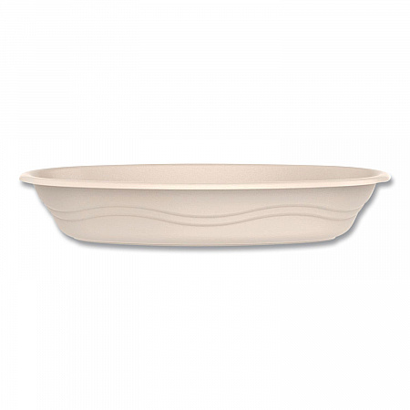 Compostable Fiber Containers, Pro Planet Seal, Bowl, 28 oz, Natural, 300/Carton (28FBRBB)