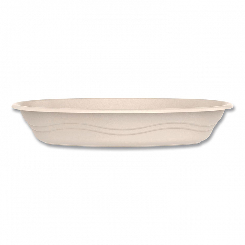 Compostable Fiber Containers, Pro Planet Seal, Bowl, 28 oz, Natural, 300/Carton (28FBRBB)