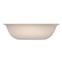 Compostable Fiber Containers, ProPlanet Seal, Bowl, 32 oz, Natural, 300/Carton (32FBRB)