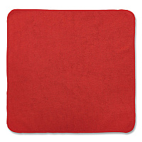 Microfiber Cleaning Cloths, 16 x 16, Red, 24/Pack (1820581)