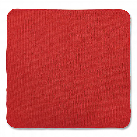 Microfiber Cleaning Cloths, 16 x 16, Red, 24/Pack (1820581)