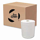 Hardwound Paper Towel Roll, Virgin Paper, 1-Ply, 7.88" x 800 ft, White, 6/Carton (W80166)