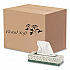 White Facial Tissue, 2-Ply, 100 Sheets/Box, 30 Boxes/Carton (F100)