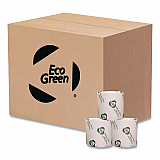 Recycled Two-Ply Standard Toilet Paper, Septic Safe, White, 4.25" Wide, 500 Sheets/Roll, 80 Rolls/Carton (EB8542)
