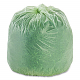 EcoSafe-6400 Bags, 64 gal, 0.85 mil, 48" x 60", Green, 30/Box (E4860E85)