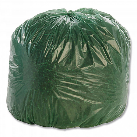 Controlled Life-Cycle Plastic Trash Bags, 33 gal, 1.1 mil, 33