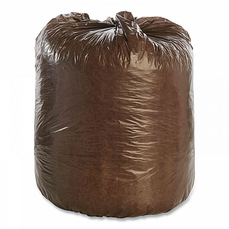 Controlled Life-Cycle Plastic Trash Bags, 39 gal, 1.1 mil, 33