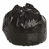 Total Recycled Content Plastic Trash Bags, 33 gal, 1.3 mil, 33" x 40", Black/Brown, 100/Carton (T3340B13)