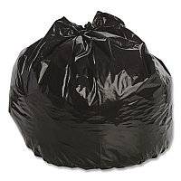 Total Recycled Content Plastic Trash Bags, 33 gal, 1.3 mil, 33" x 40", Black/Brown, 100/Carton (T3340B13)
