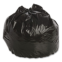 Total Recycled Content Plastic Trash Bags, 33 gal, 1.5 mil, 33" x 40", Black/Brown, 100/Carton (T3340B15)
