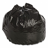 Total Recycled Content Plastic Trash Bags, 45 gal, 1.5 mil, 40" x 48", Black/Brown, 100/Carton (T4048B15)