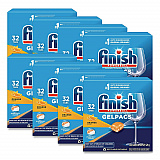 Dish Detergent Gelpacs, Orange Scent, Box of 32 Gelpacs, 8 Boxes/Carton (81053CT)