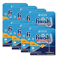 Dish Detergent Gelpacs, Orange Scent, Box of 32 Gelpacs, 8 Boxes/Carton (81053CT)