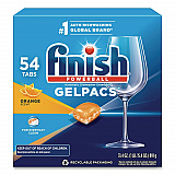 Dish Detergent Gelpacs, Orange Scent, 54/Box (81181)