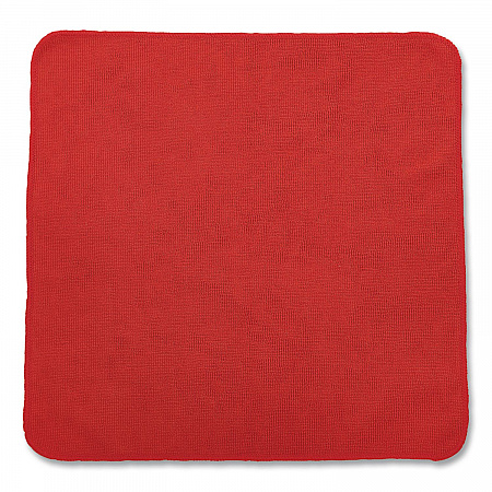 Microfiber Cleaning Cloths, 12 x 12, Red, 24/Pack (1820577)