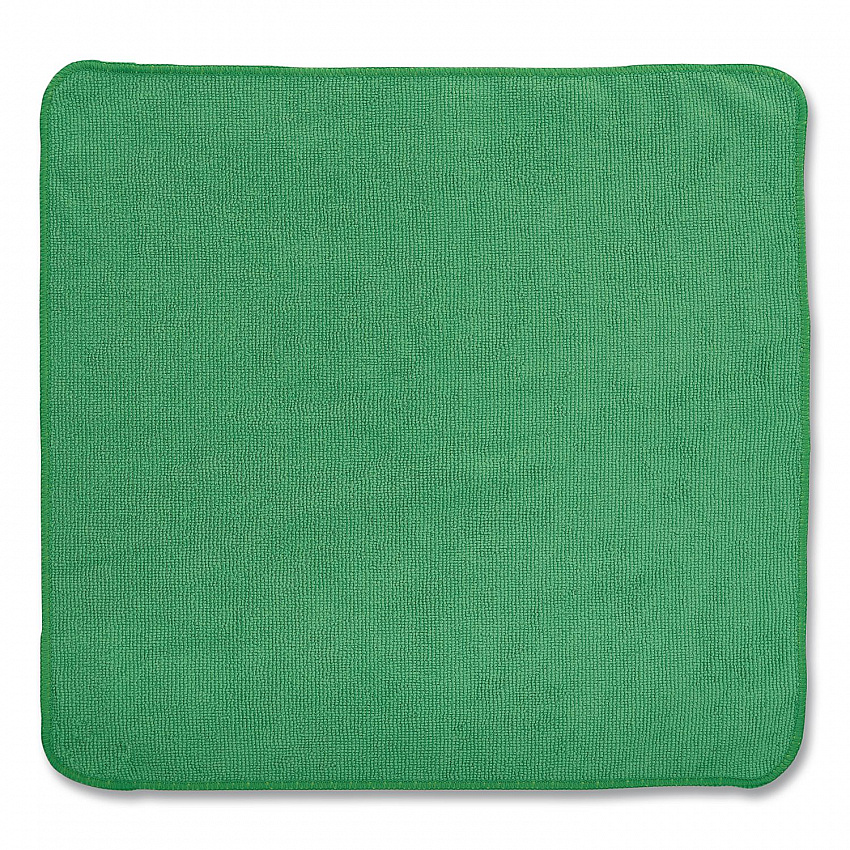 Microfiber Cleaning Cloths, 12 x 12, Green, 24/Pack (1820578)