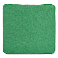 Microfiber Cleaning Cloths, 16 x 16, Green, 24/Pack (1820582)