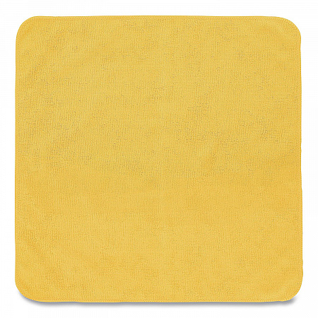 Microfiber Cleaning Cloths, 16 x 16, Yellow, 24/Pack (1820584)
