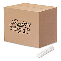 Individually Wrapped Mediumweight Cutlery, Spork, Plastic, White, 1,000/Carton (1105000)