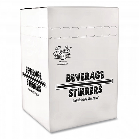 Unwrapped Round Stirrers, 7.75