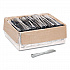 Heavyweight Plastic Knives, Reflections Design, Silver, 600/Carton (630155)