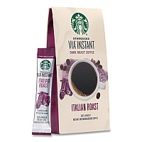 VIA Ready Brew Coffee, 0.11 oz, Italian Roast, 8/Pack, 12 Packs/Carton (12407838)