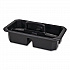 Cleaning Caddy, Compatible with Full Size and Compact Housekeeping Carts, Plastic, Black, 6/Carton (2202586)