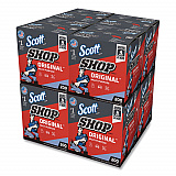 Shop Towels Original, 1-Ply, 9 x 12, Unscented, Blue, 200/Box (75190BX)