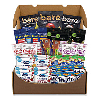 Fruits and Nuts Snack Box, 37 Assorted Snacks/Box (70000155)