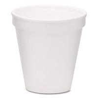 Foam Drink Cups, 6 oz, White, 1,000/Carton (221965)